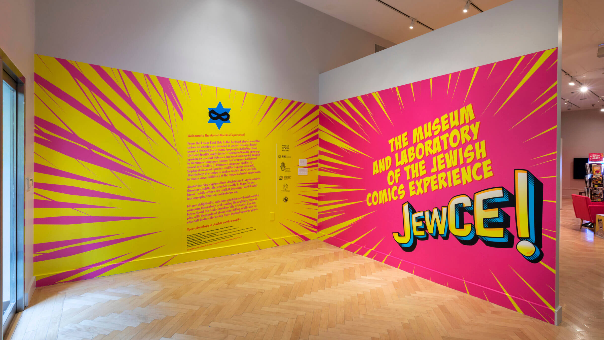 Jewce, at the Center for Jewish History, delvers into the Jewish origins of the comic book industry, and also explores the evolution of Jewish themes in comics, as well as the Jewish response to fascism and intolerance.