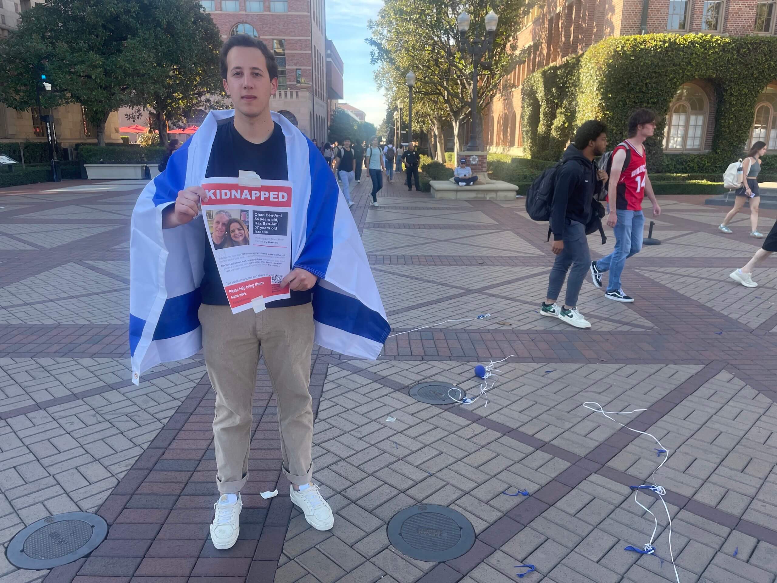University of Southern California campus Jewish Israel Hamas war