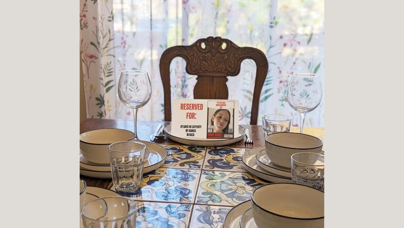 Thanksgiving hosts are being asked to set an empty seat at the dinner table to honor the hostages held by Hamas. 