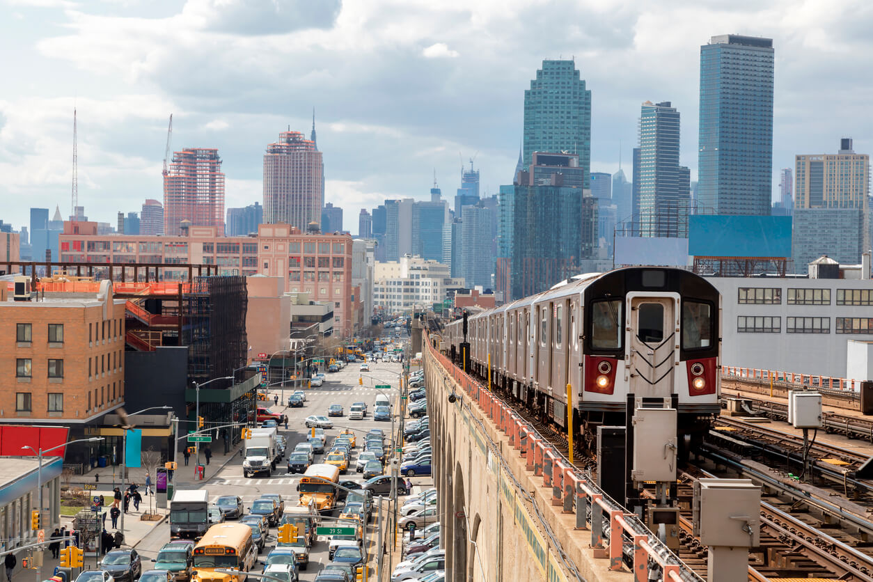 A view of Queens, New York.