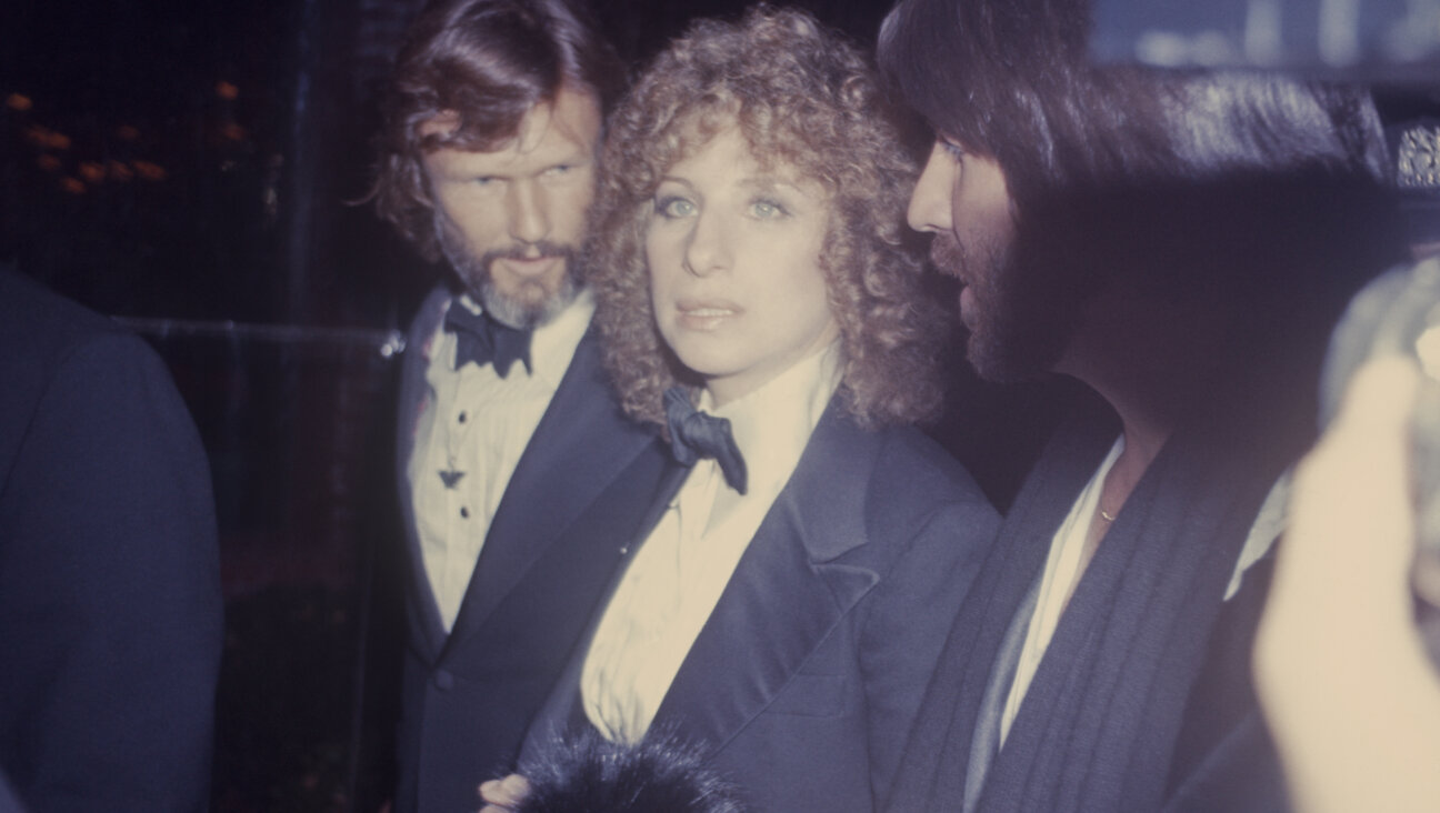 Barbra Streisand with fellow actor Kris Kristofferson, circa 1970; New York