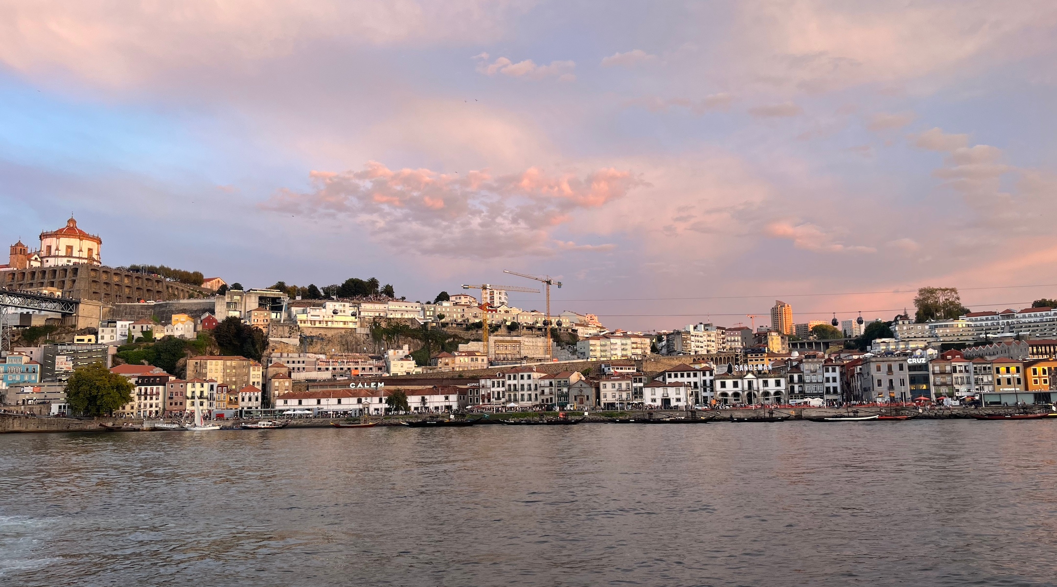 A view of the Douro River in Porto, Portugal. (Shira Li Bartov)