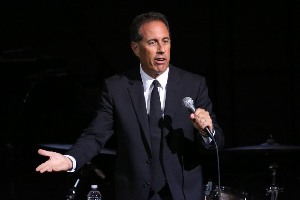 Jerry Seinfeld performs at a charity event at Carnegie Hall on September 12, 2018 in New York City.