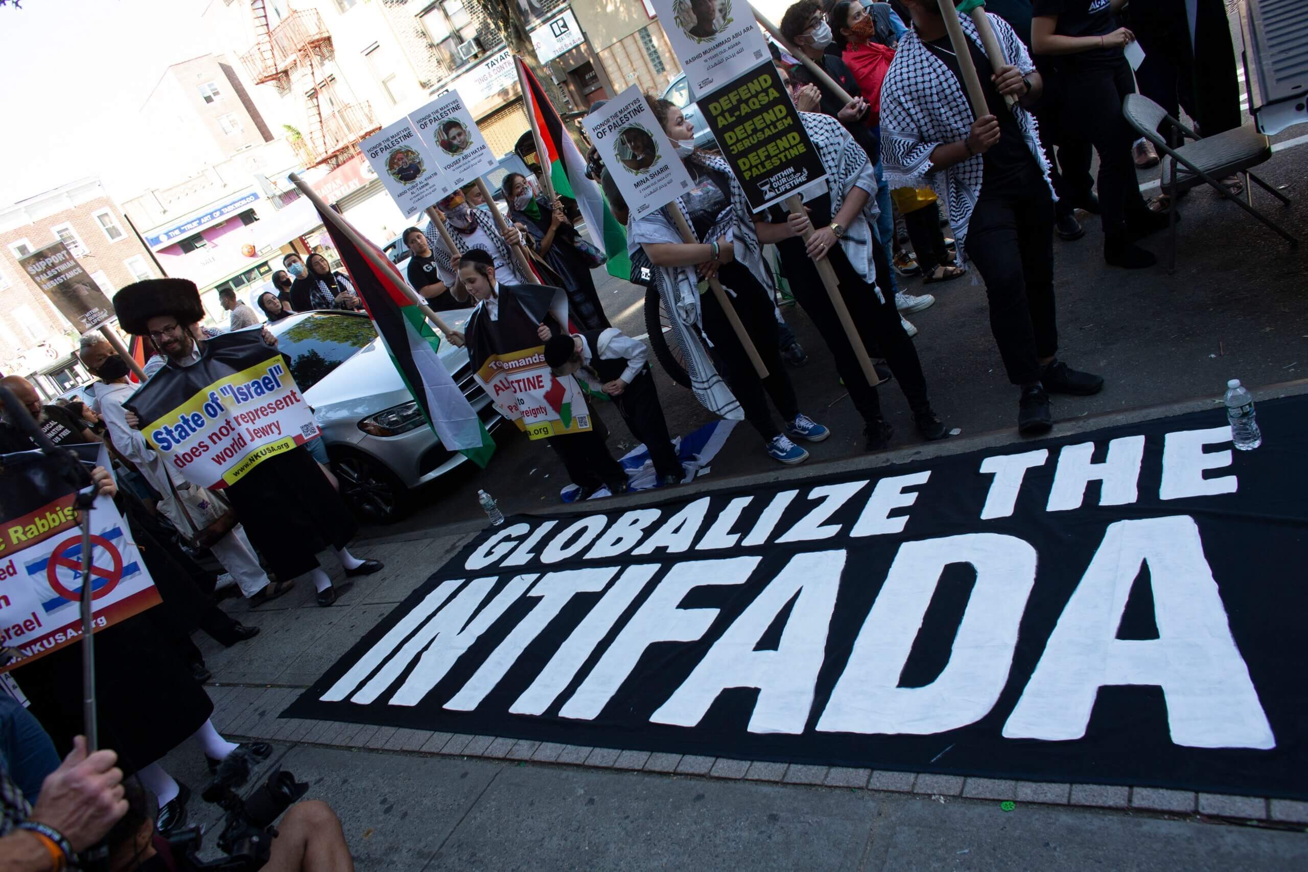 What Is Intifada Mean In English