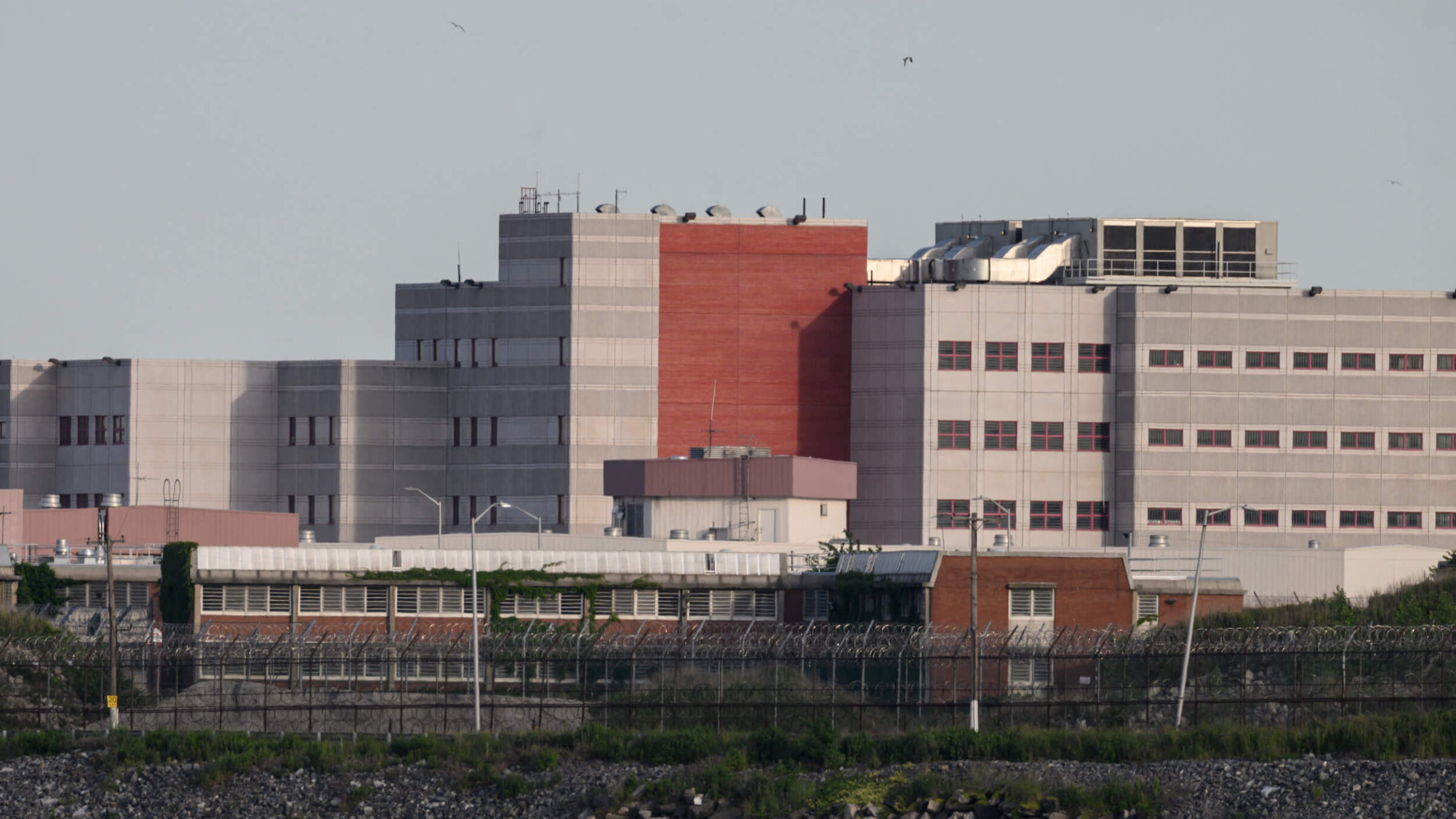 Correctional facilities on Rikers Island in June, 2022.