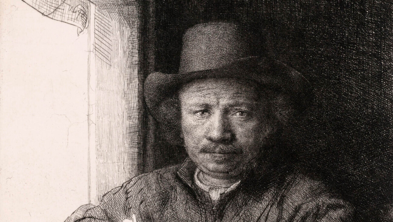 A self-portrait bv Rembrandt van Rijn, 1648.