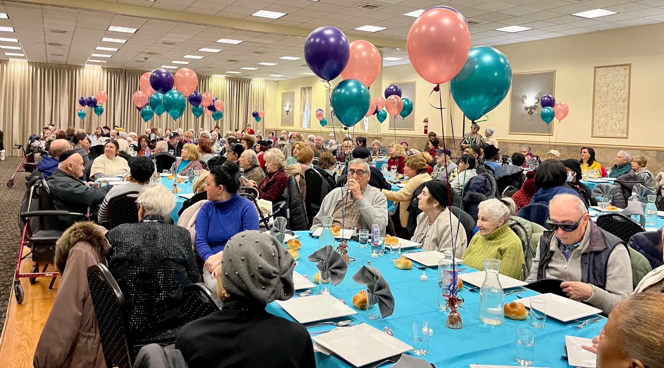 “Club 2600” is a monthly gathering in Midwood, Brooklyn for Holocaust survivors, hosted by the Jewish Community Council of Greater Coney Island. (Julia Gergely)