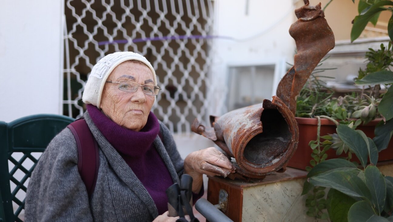 Mira Talalayevsky was 2 when her mother fled with her from the Nazis in Kyiv. On Oct. 8, 2023, a Hamas rocket destroyed her apartment in Ashkelon, Israel. (Photo by Mishel Amzallag, courtesy International Fellowship of Jews and Christians)