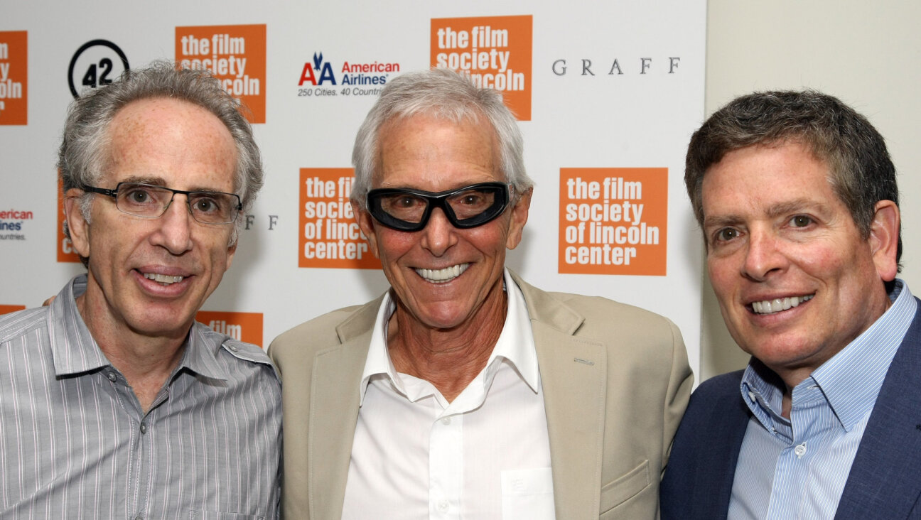 (L-R) Writers and directors Jerry Zucker, Jim Abrahams and David Zucker attend the 30th Anniversary screening of “Airplane!” at the Walter Reade Theater on August 9, 2010 in New York City. (Photo by Neilson Barnard/Getty Images)