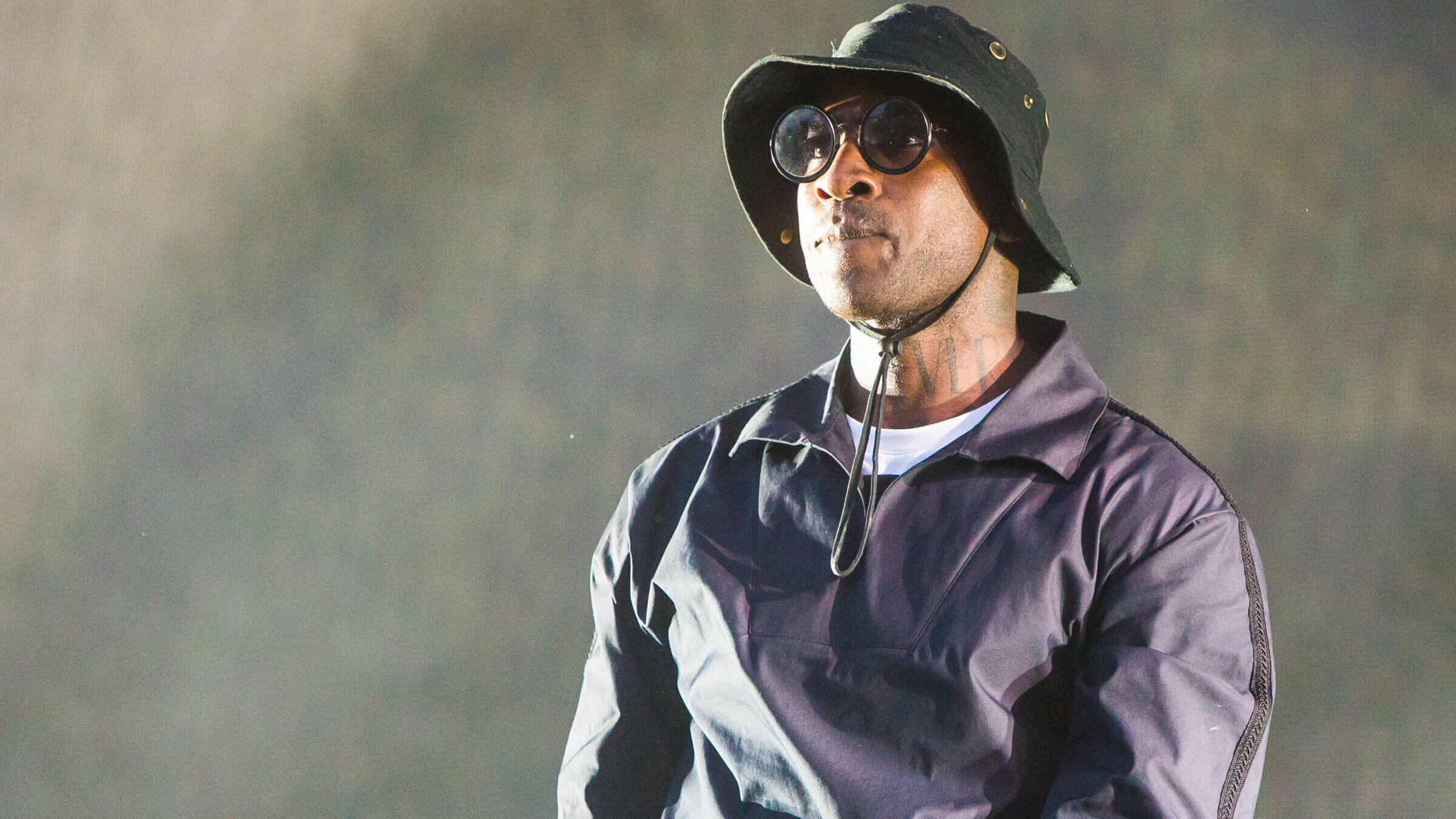 Skepta performs at Wireless Festival Day 2 at Finsbury Park on July 8, 2017 in London, England.  