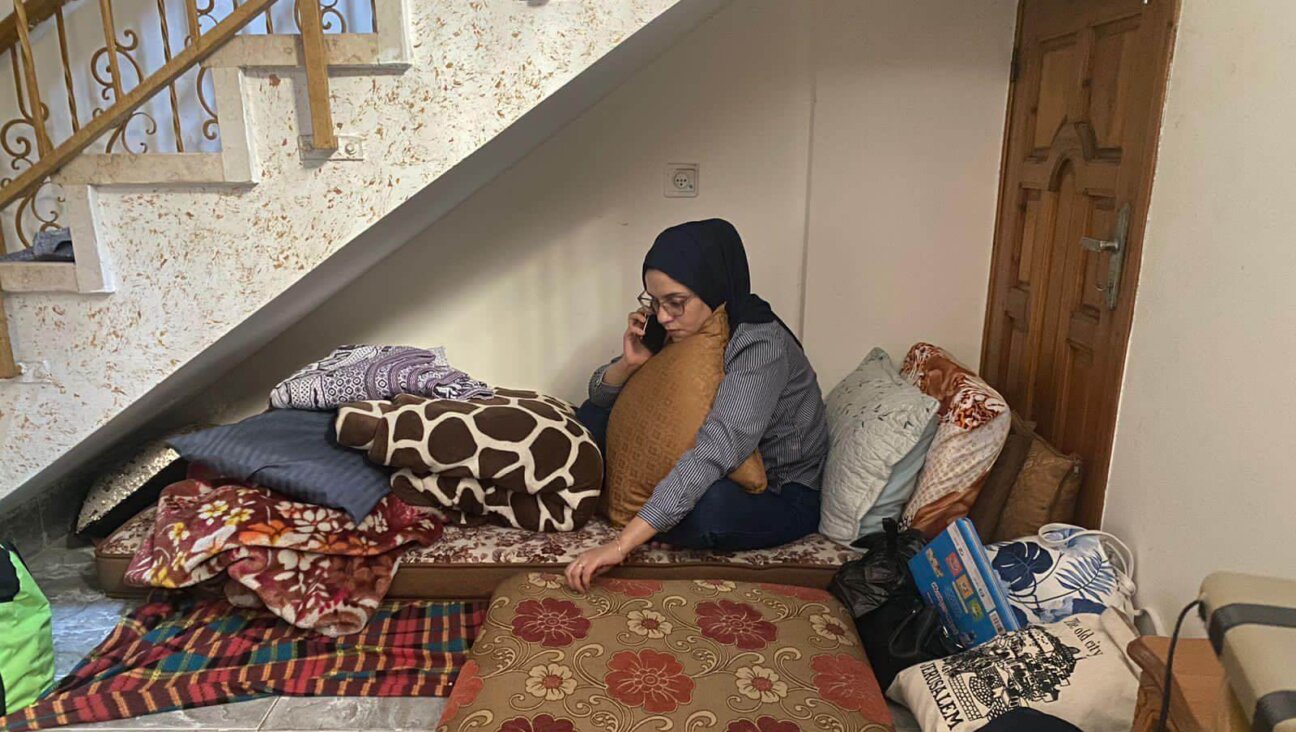 Yasmine Ayyoub in her home in Gaza City near the start of the war.
