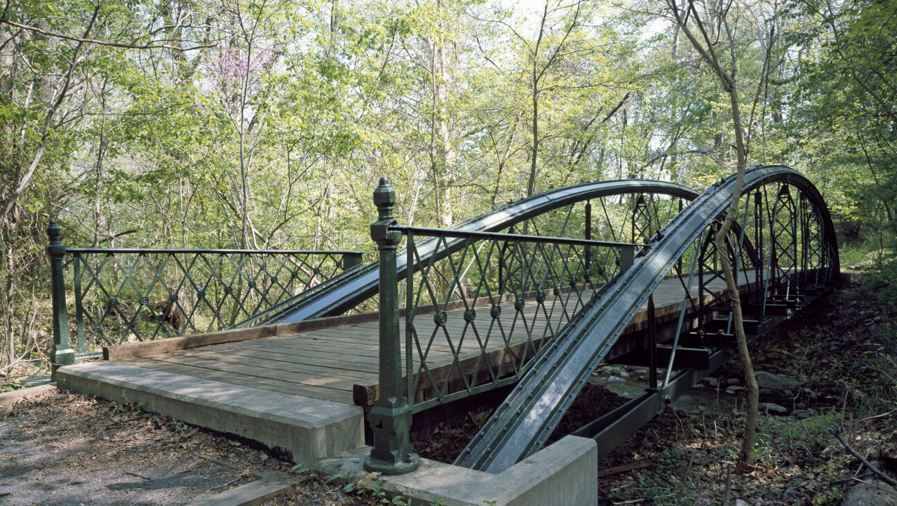 A bridge in Frederick County, Maryland, where Camp Shoresh is located.