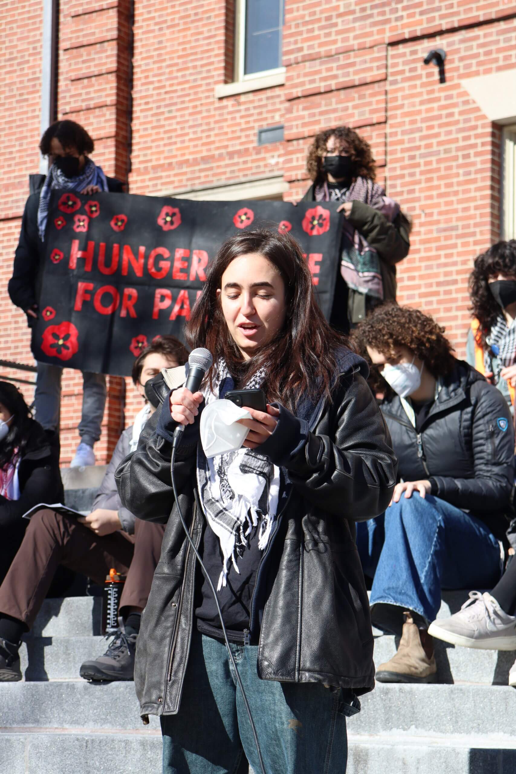 Brown University hunger strike Ariela Rosenzweig