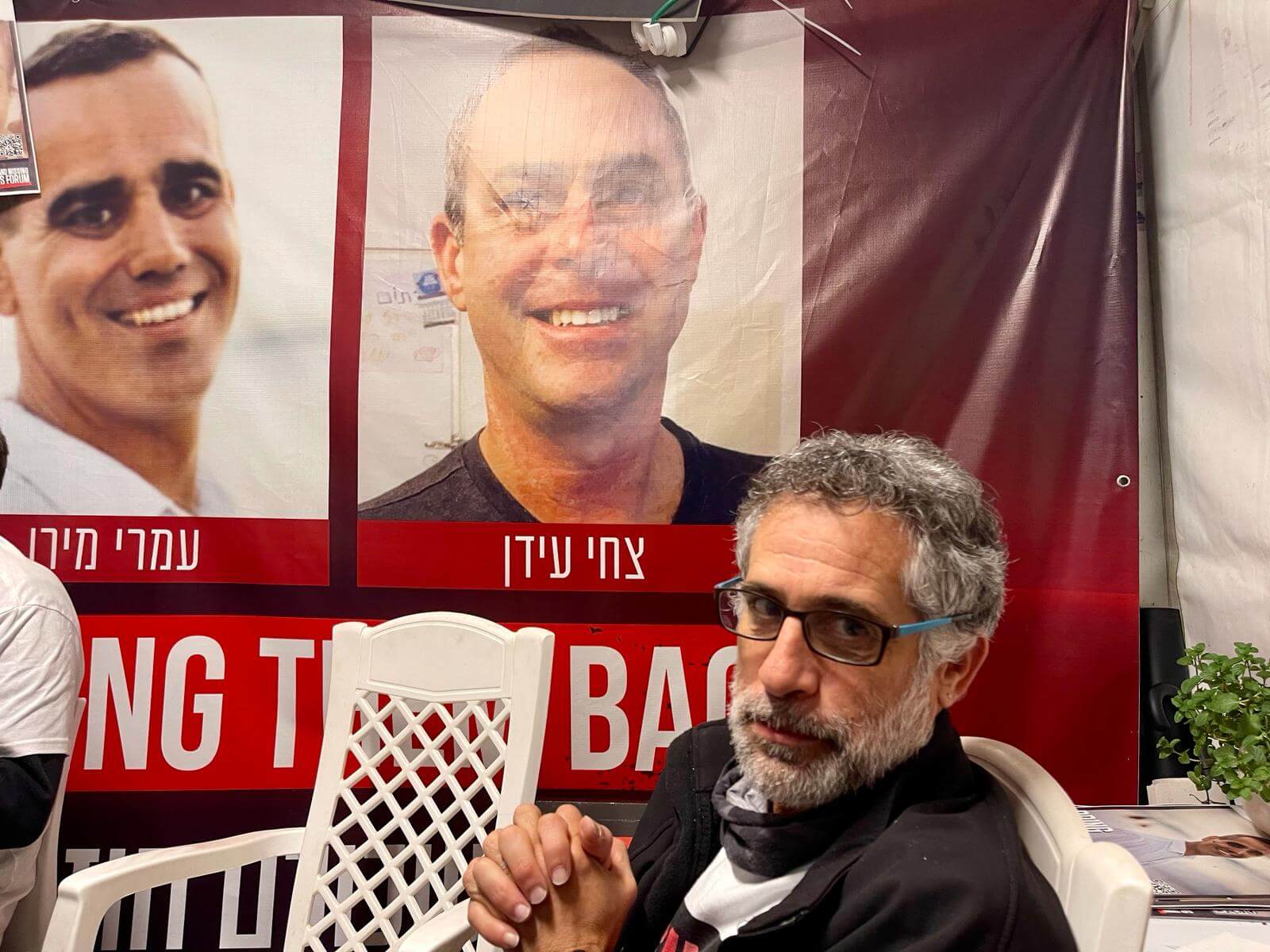 Motti Gerlic grew up on Kibbutz Nahal Oz with Tsahi Idan, who is still in captivity. Gerlic said the country betrayed his friend and all others by not ensuring their safety on October 7.