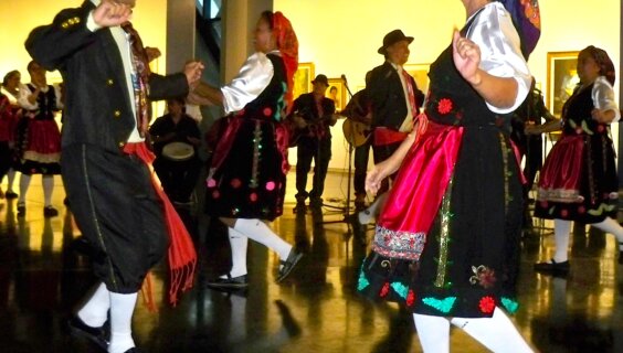 A Kristang folk dance 