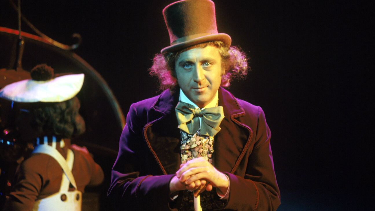 Gene Wilder on the set of <i>Willy Wonka & the Chocolate Factory.</i>
