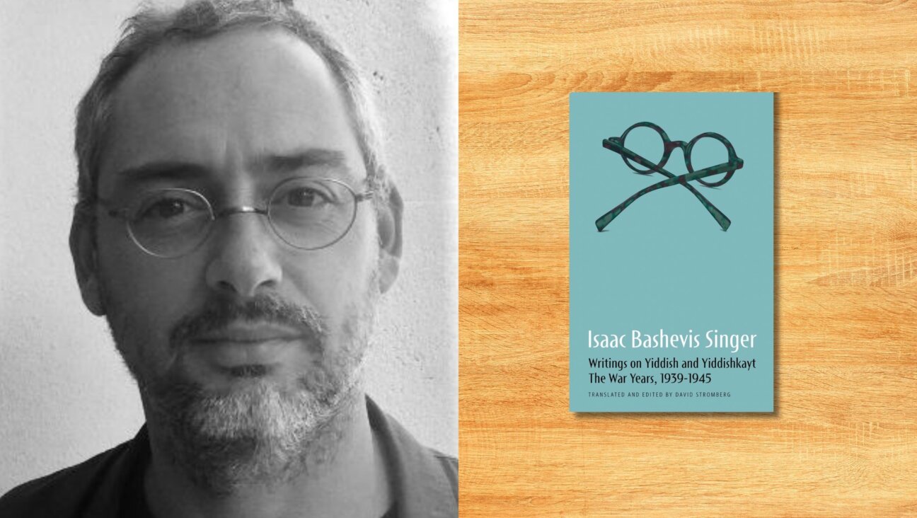 David Stromberg is the translator of Isaac Bashevis Singer's journalism for the Forverts
