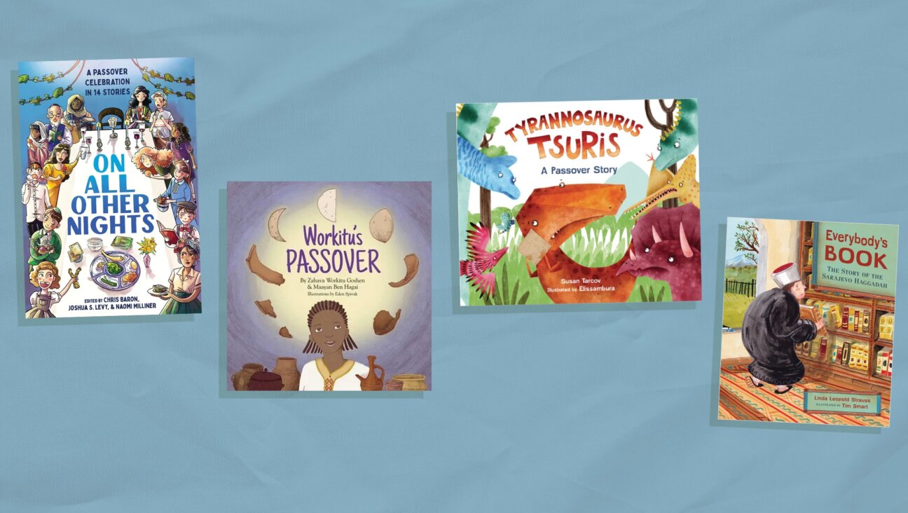 New Passover children’s books out for 2024 tackle a range of topics and time periods. (Collage by Grace Yagel)