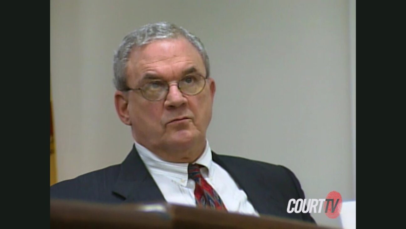 Fred Neulander’s 2001 trial was broadcast on Court TV. (Screengrab)