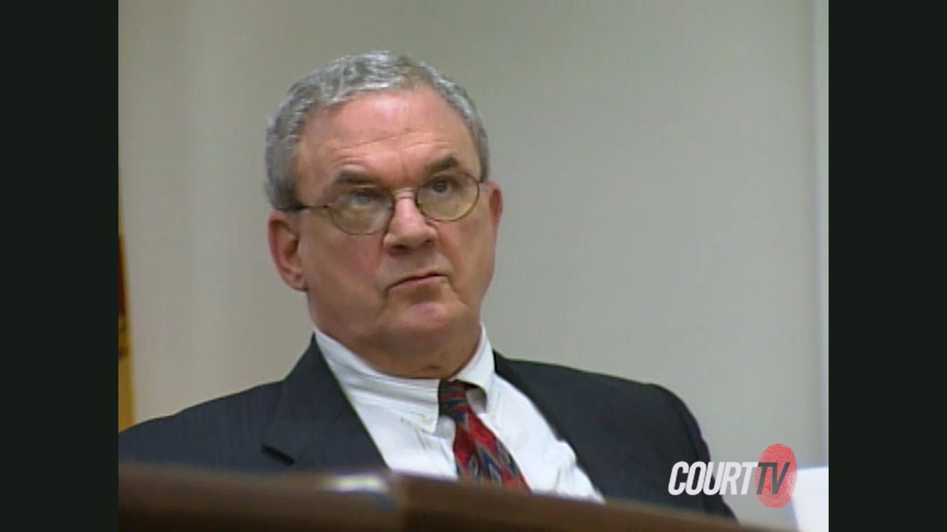 Fred Neulander’s 2001 trial was broadcast on Court TV. (Screengrab)