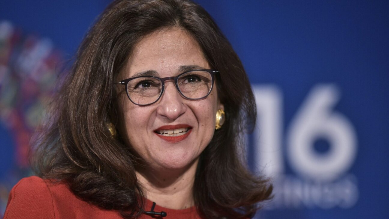 Nemat Shafik, then Bank of England deputy governor, speaks during a discussion during the 2016 International Monetary Fund, World Bank spring meetings, April 14, 2016 in Washington, D.C. Mandel Ngan/AFP via Getty Images)