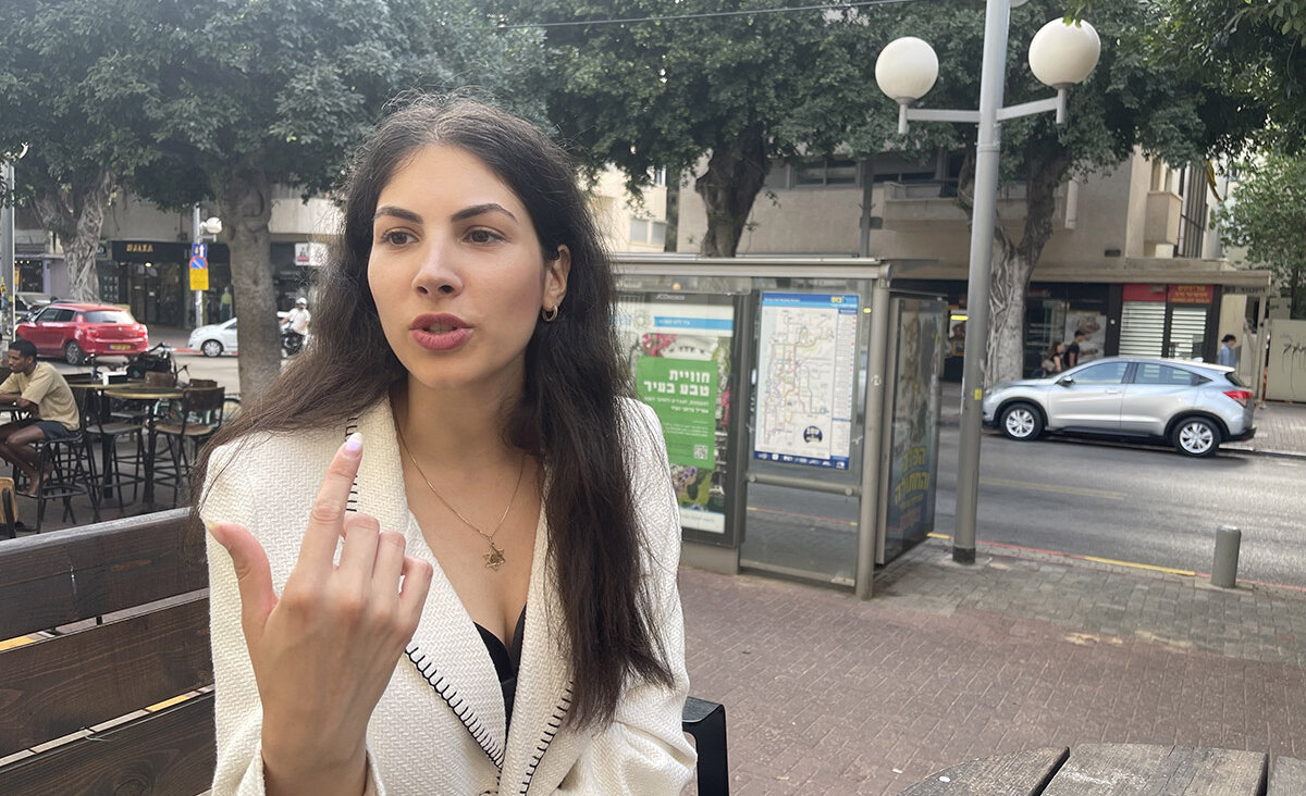 "We’re hearing chants about burning Tel Aviv to the ground,” said Yana Naftalieva, a 26-year-old Tel Avivian and president of the World Union of Jewish Students.