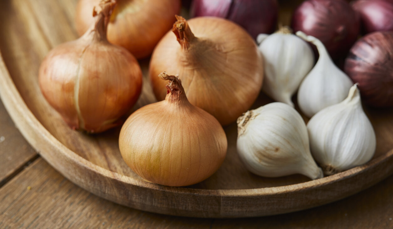 Who needs manna from heaven when you have onions? 