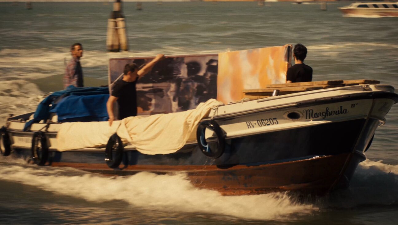'Taking Venice' recreates he 1964 transport of Robert Rauschenberg’s work for exhibition at the 1964 Venice Biennale.
