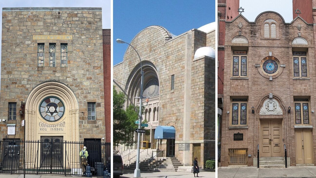 L-R: Congregation Kol Israel, Young Israel Beth El of Borough Park and Kehila Kedosha Janina Synagogue. (Courtesy New York Landmarks Conservancy)