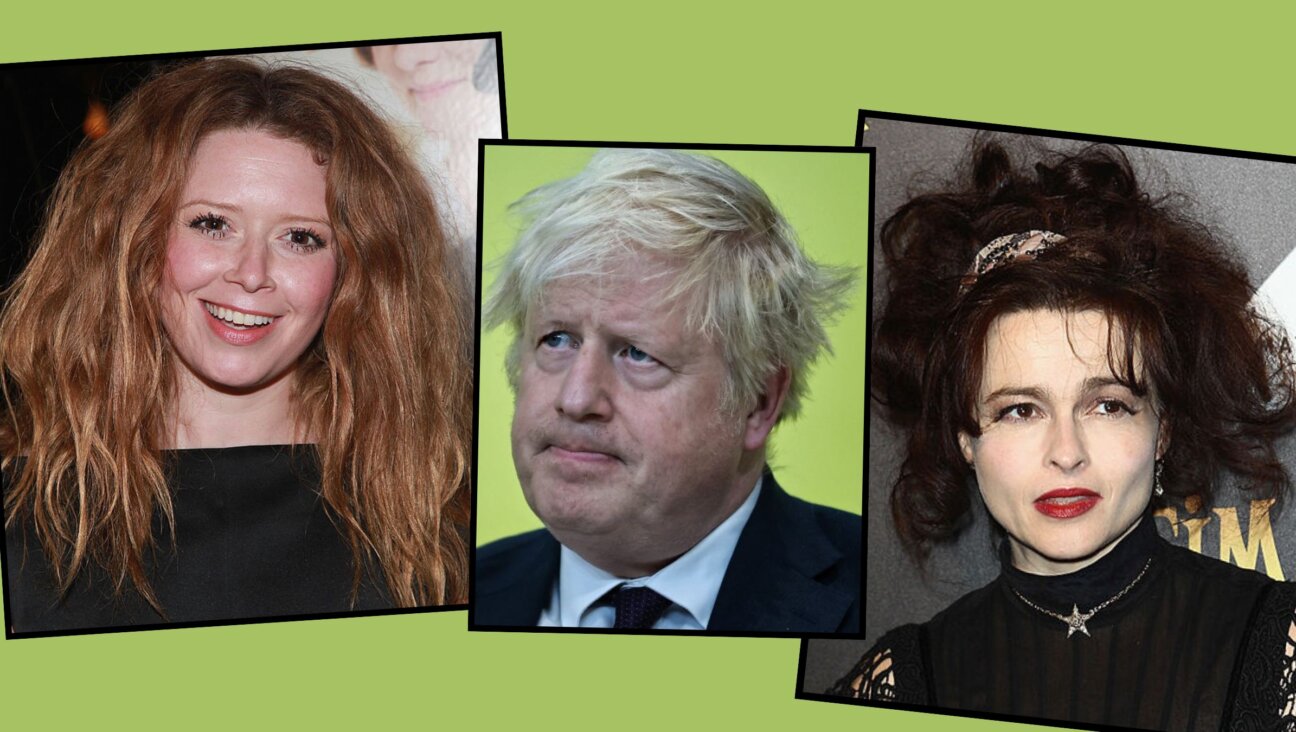 The unbrushed look, from left to right: actor Natasha Lyonne, former British Prime Minister Boris Johnson, actror Helena Bonham Carter. 