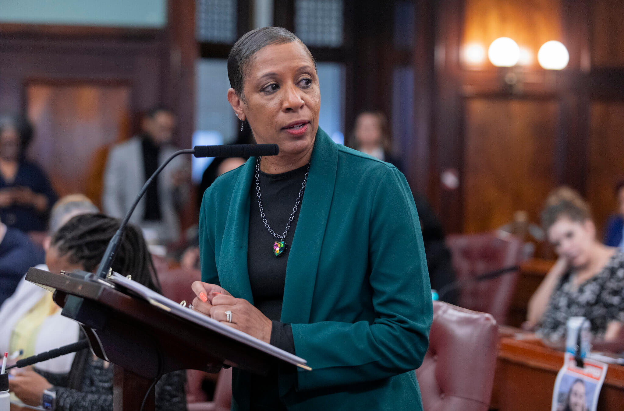 NYC Council Speaker Adrienne E. Adams, on April 11, 2024.