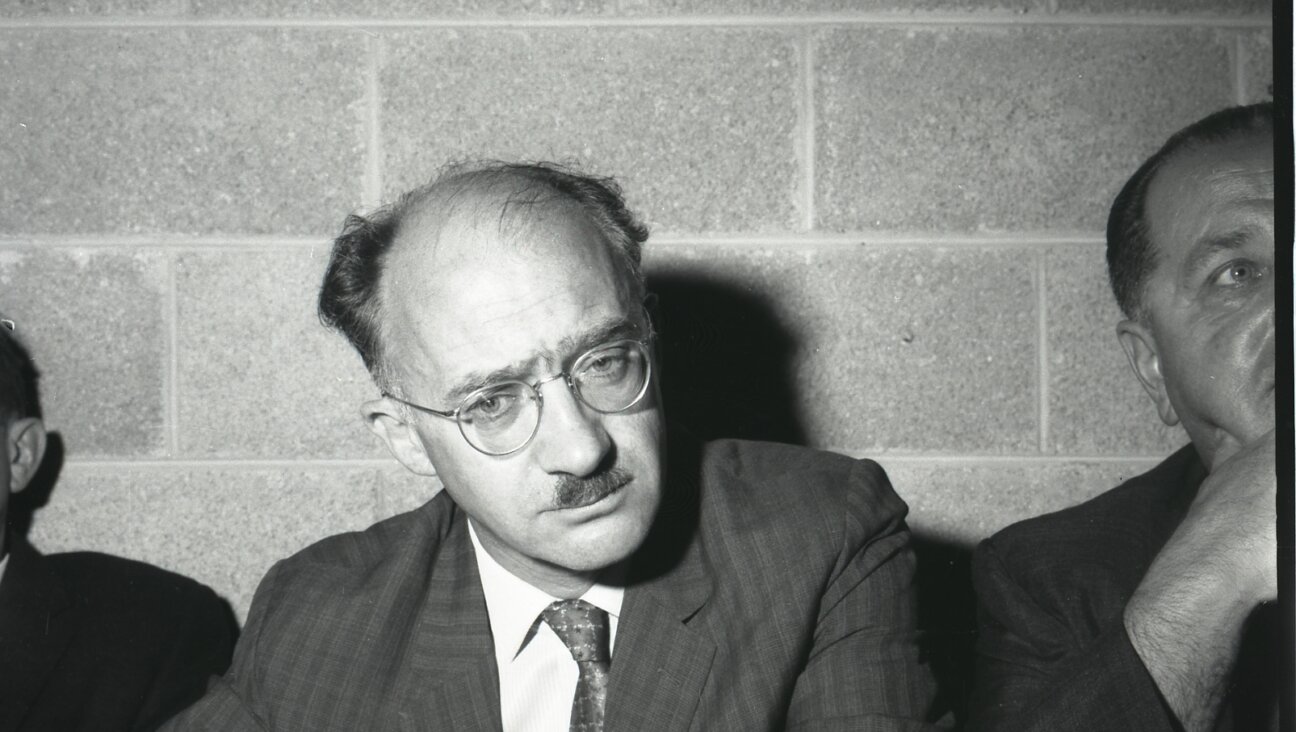 The Yiddish poet and Vilna partisan, Abraham (Avrom) Sutzkever in 1962