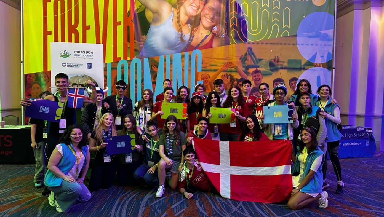 Jewish teens from more than 40 countries attended BBYO’s annual International Convention in Orlando in February 2024. (Courtesy of Elias Joaquin Burgos)