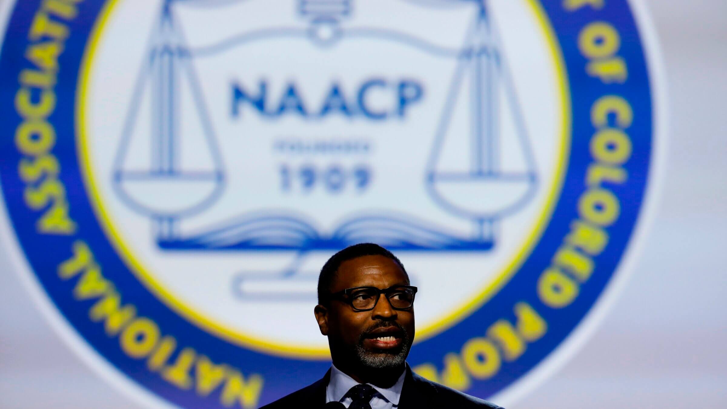 Derrick Johnson, president the NAACP, issued a statement calling for a ceasefire in Gaza and for the Biden administration to end weapon transfers to Israel Thursday before the organization removed it hours later.