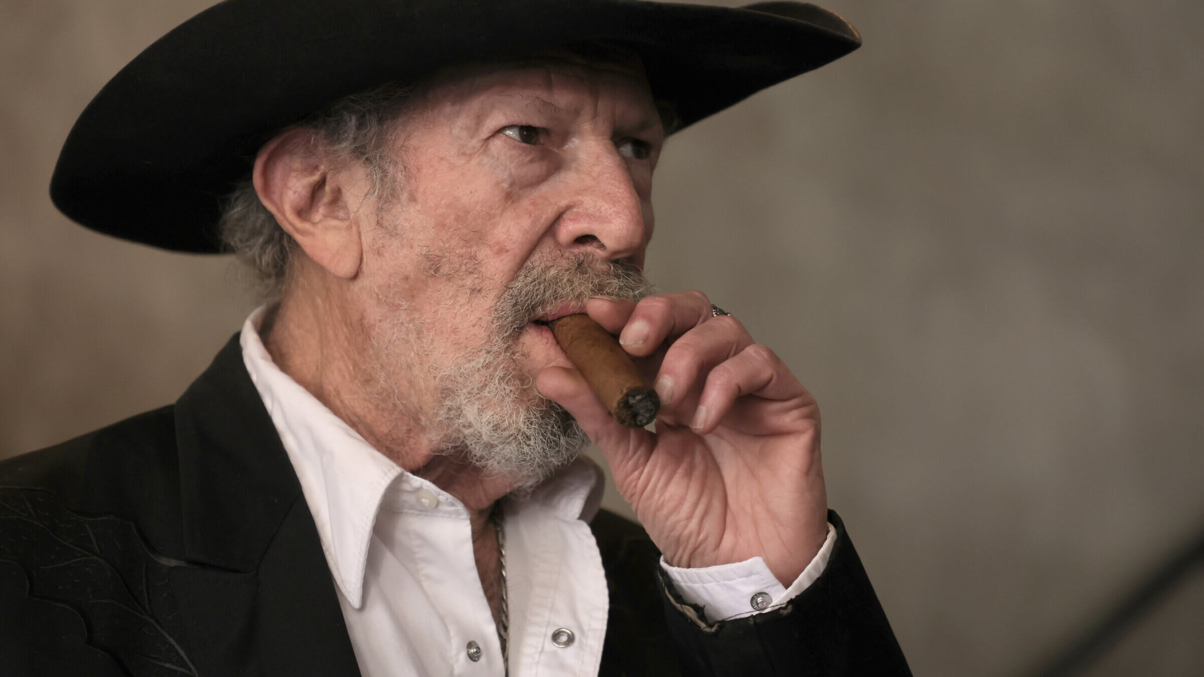 Kinky Friedman at the 2022 SXSW Conference and Festivals at Stateside Theater on March 16, 2022 in Austin, Texas