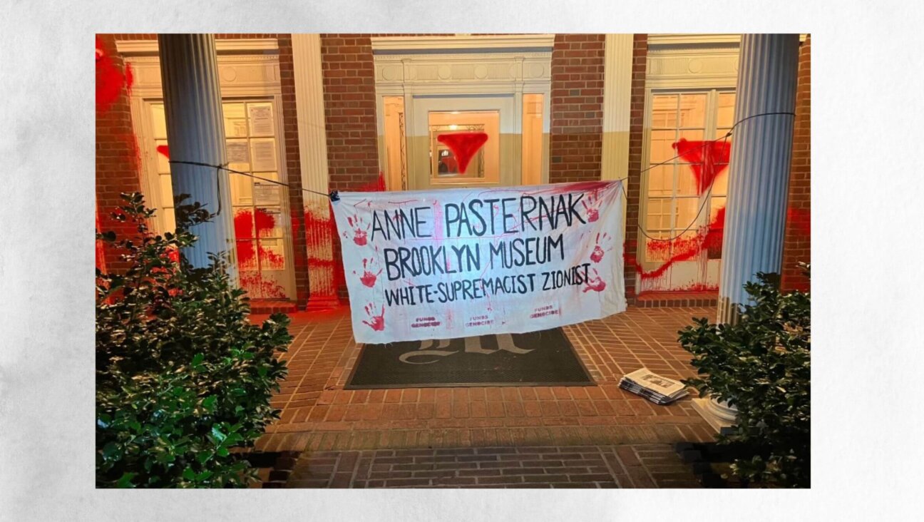 The home of the Jewish director of the Brooklyn Museum, Anne Pasternak, was vandalized early in the morning of June 12, 2024. 