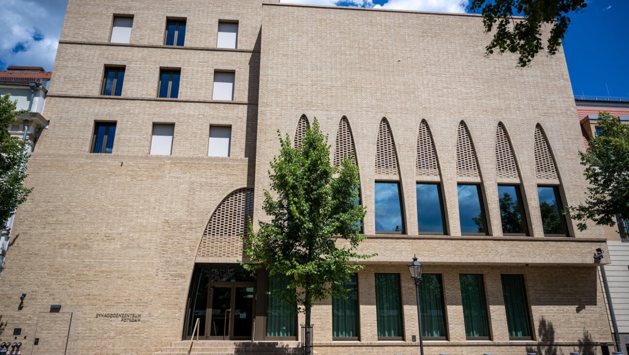 A new Jewish synagogue and community center in Potsdam, Germany dedicated on July 5, 2024 is home to four congregations. ((Monika Skolimowska/picture alliance via Getty Images)