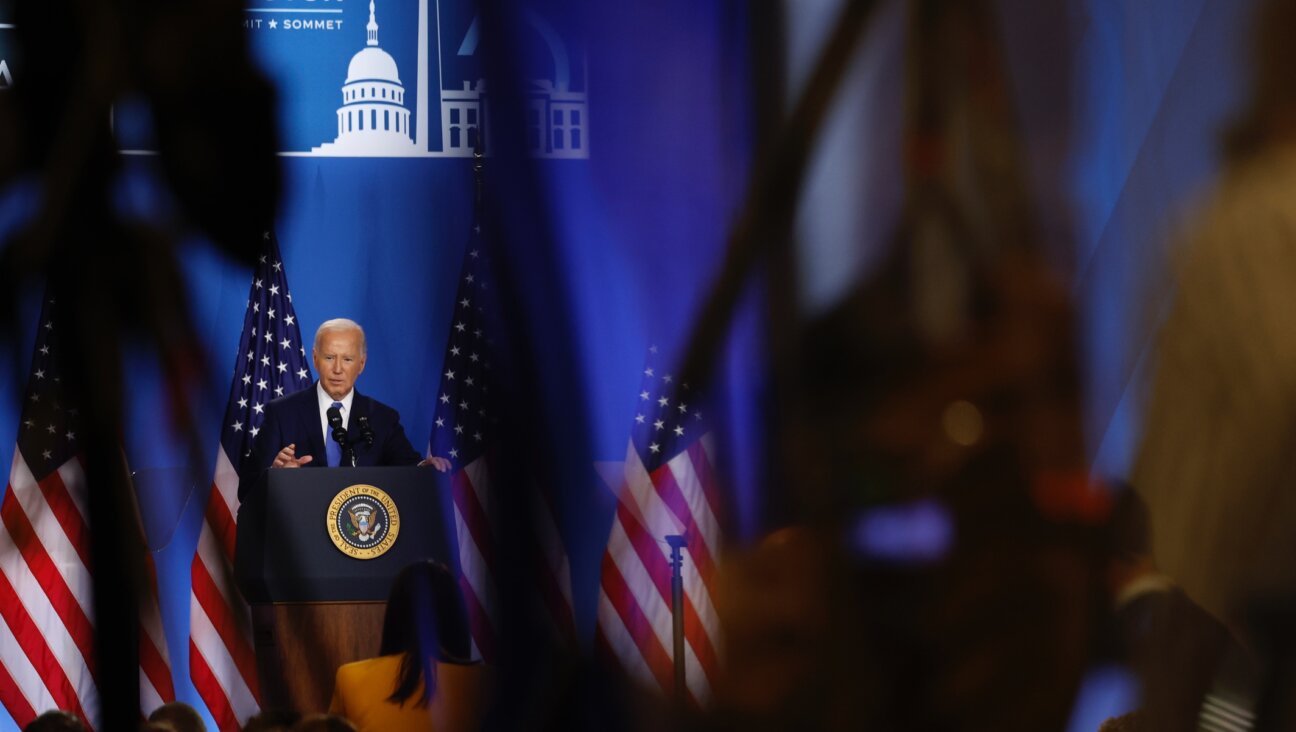 U.S. President Joe Biden holds news conference at the 2024 NATO Summit in Washington, D.C. July 11, 2024. (Kevin Dietsch/Getty Images)