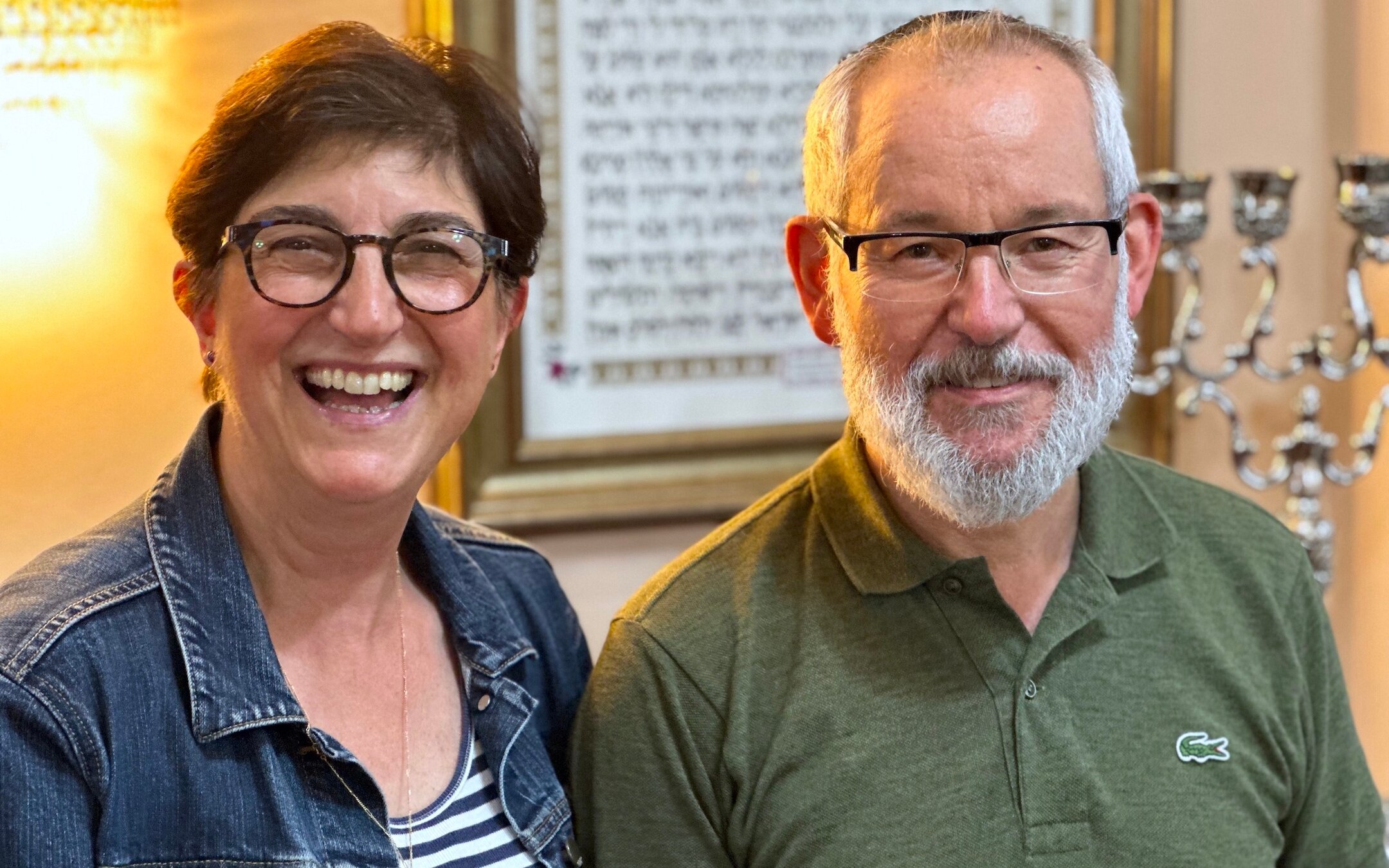 Miriam and Baruj Rodríguez, both 62, are pillars of Andorra’s tiny Jewish community. (Larry Luxner)