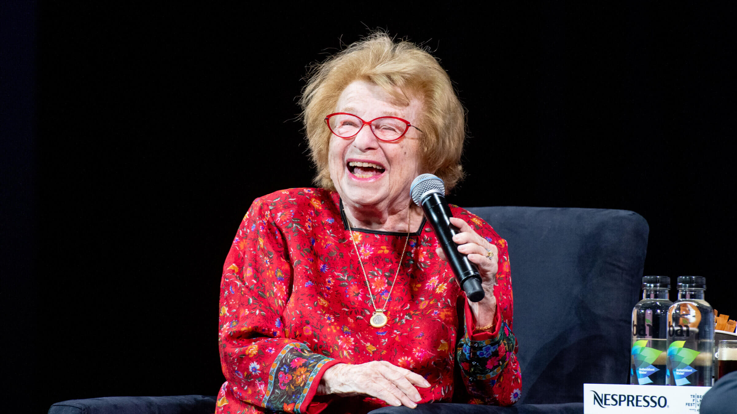 Dr.  Ruth at the Tribeca Film Festival 2019.