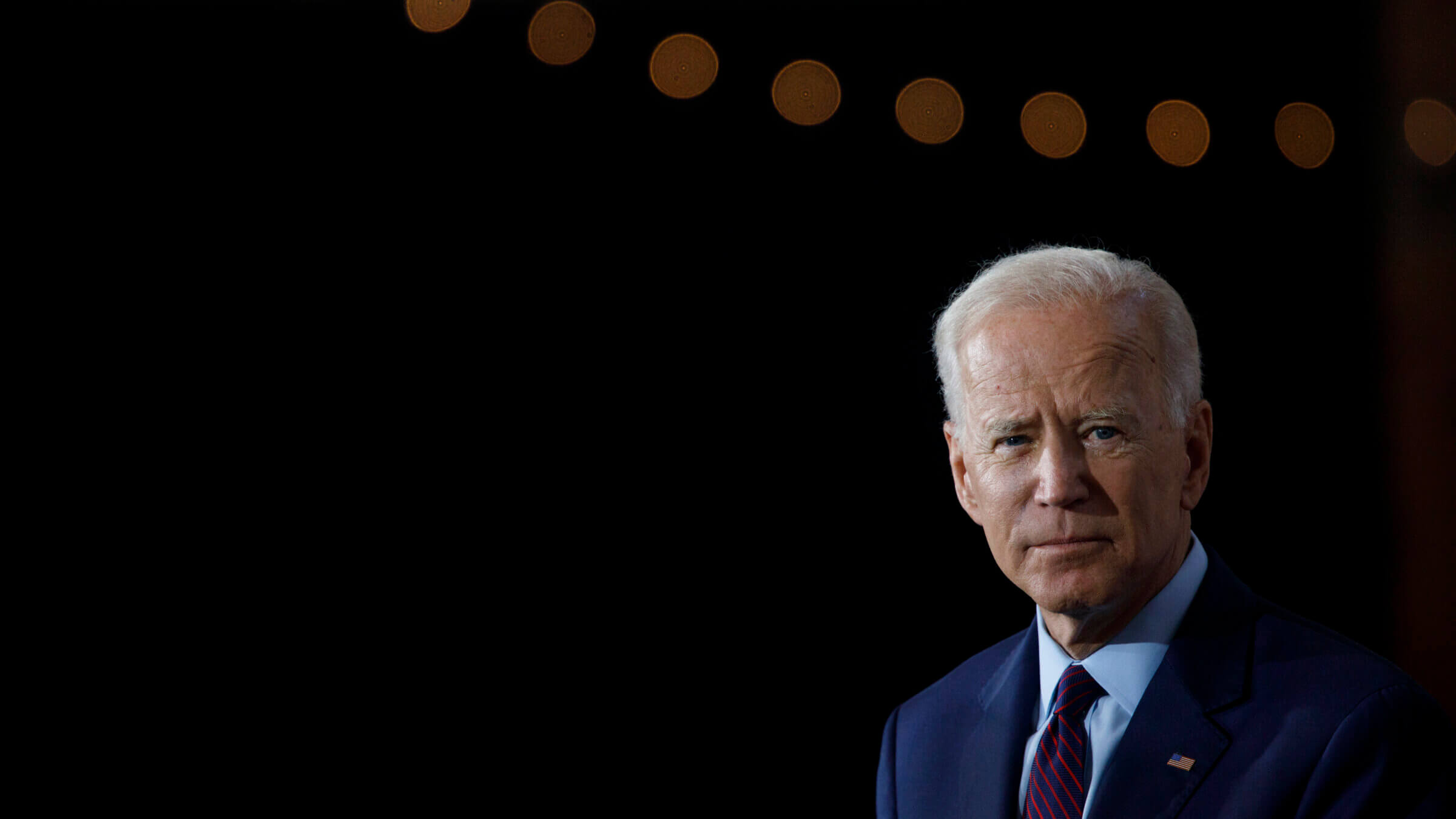 Joe Biden during a campaign press conference on August 7, 2019 in Burlington, Iowa.