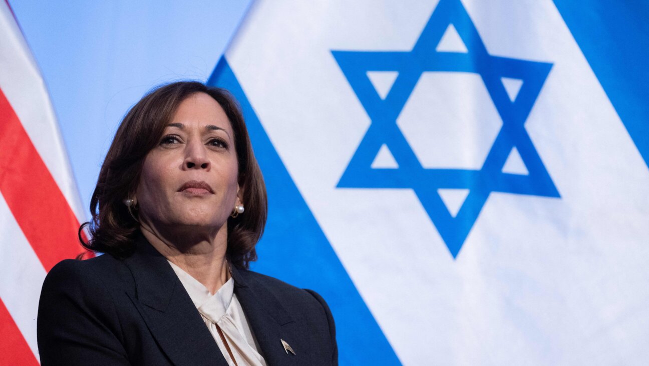 Vice President Kamala Harris attends a reception for Israel's Independence Day, hosted by the Embassy of Israel, at the National Building Museum in Washington, D.C., last June. Harris has been a vocal supporter of Israel's existence as a Jewish state, though she does not appear to have explicitly described herself as a Zionist.
