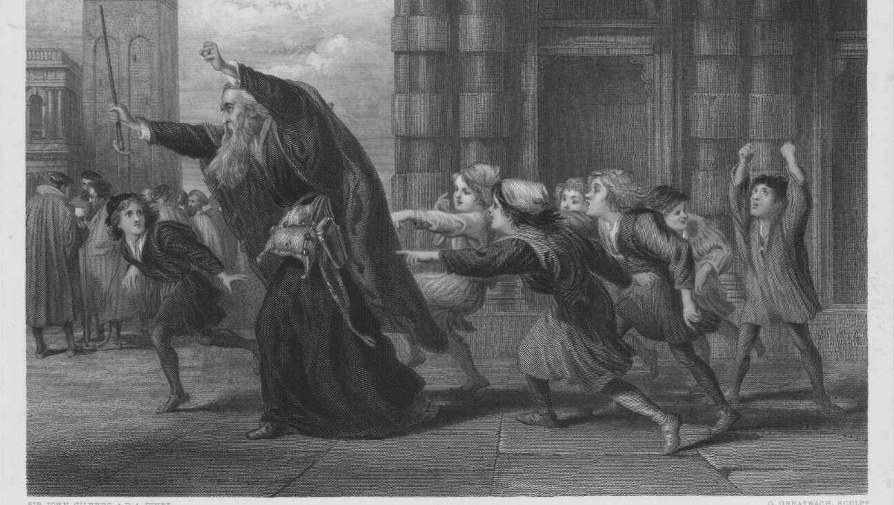 An engraving of Shakespeare's 'The Merchant of Venice.'