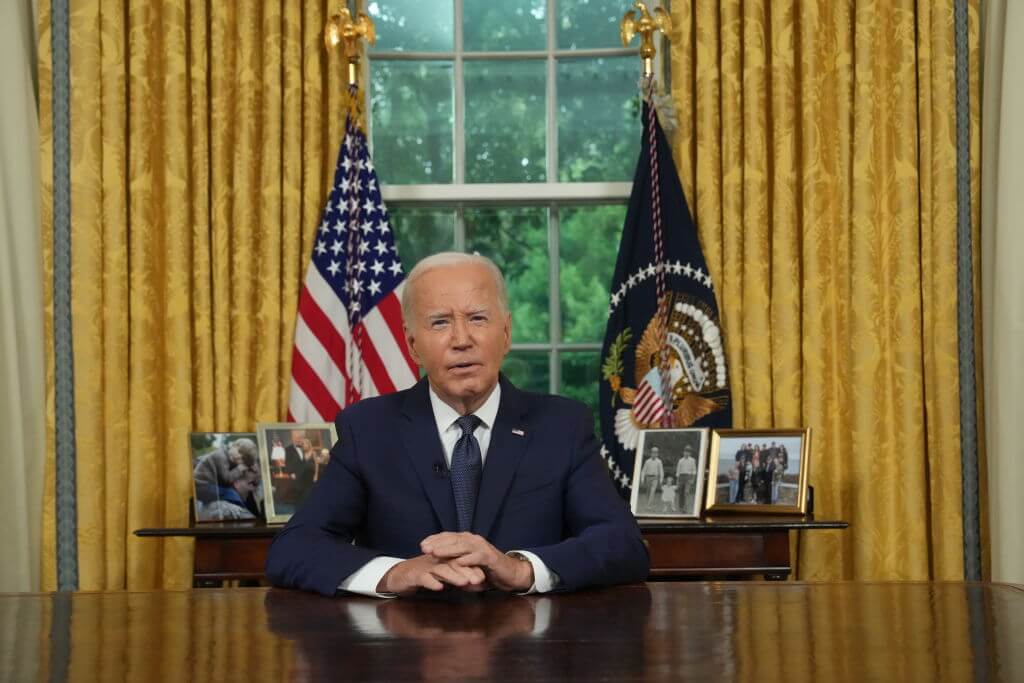 President Joe Biden on July 15, 2024. 