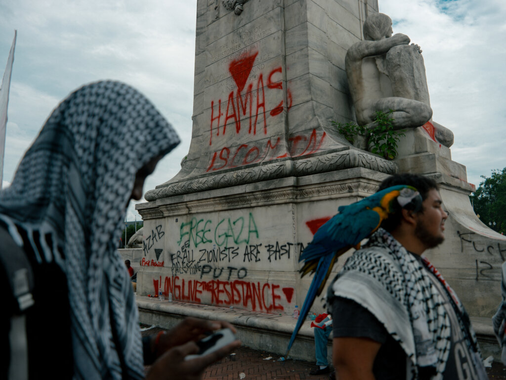 Explainer: The pro-Palestinian protest vandalism in DC – The Forward