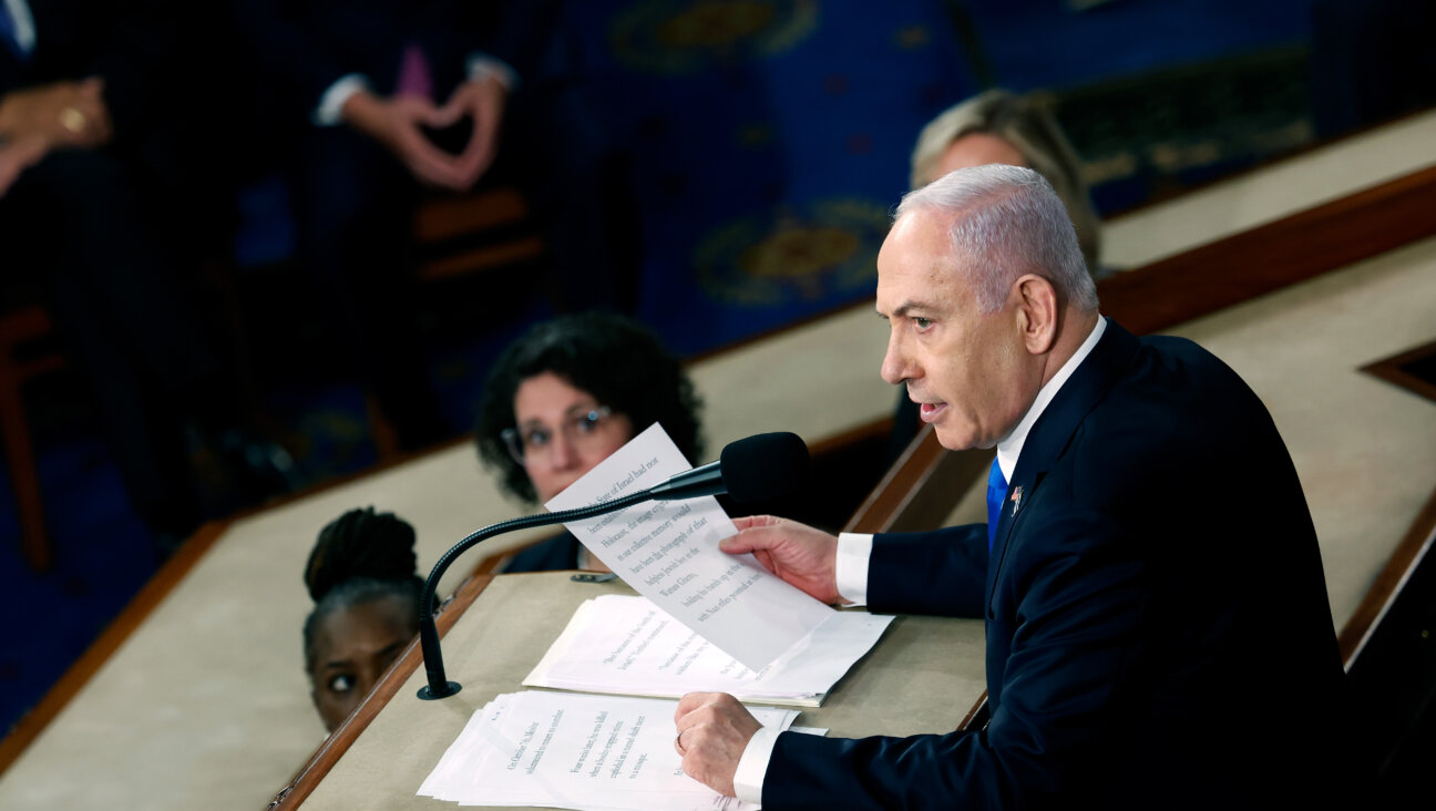 Israeli Prime Minister Benjamin Netanyahu addresses a joint meeting of Congress July 24.