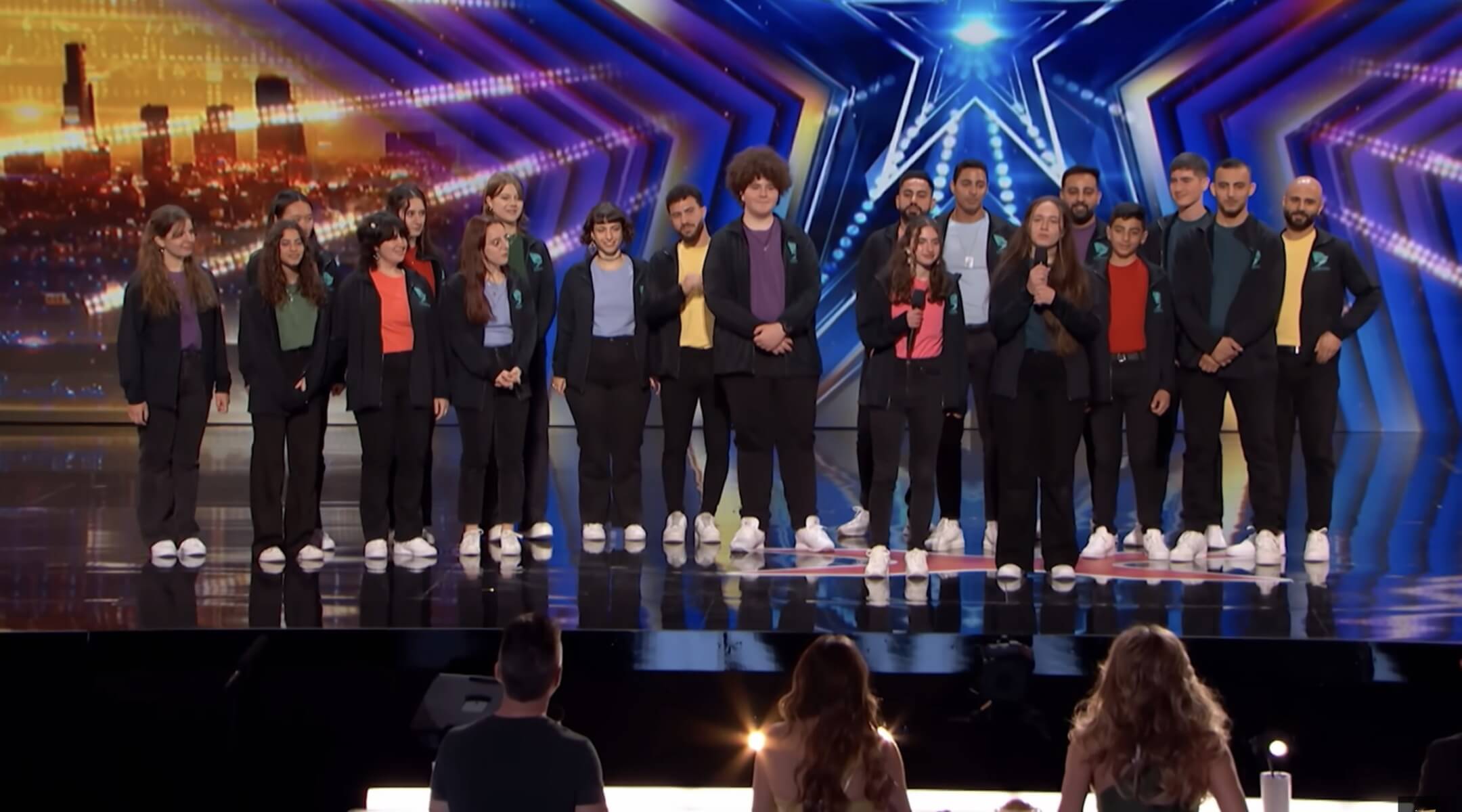 Members of the Jerusalem Youth Chorus perform on "America's Got Talent" in an episode that aired July 16. 