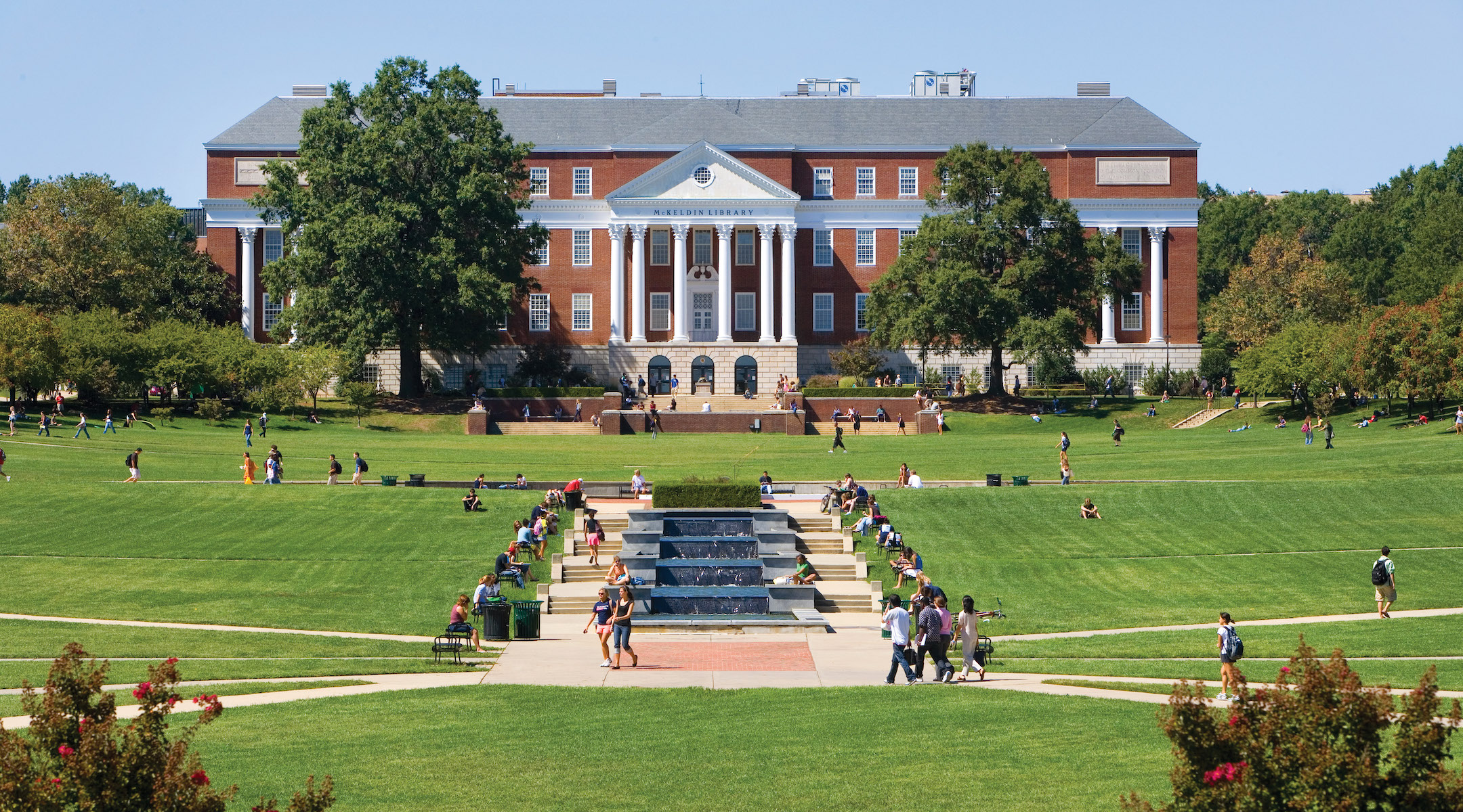 The campus of the University of Maryland in College Park. (Courtesy)