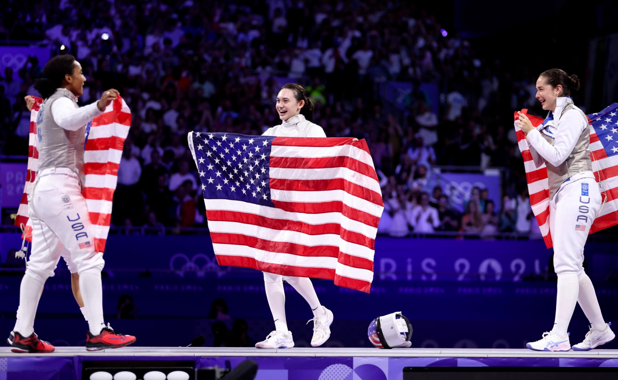 Two Jewish American fencers win Olympic gold medals in Paris The Forward