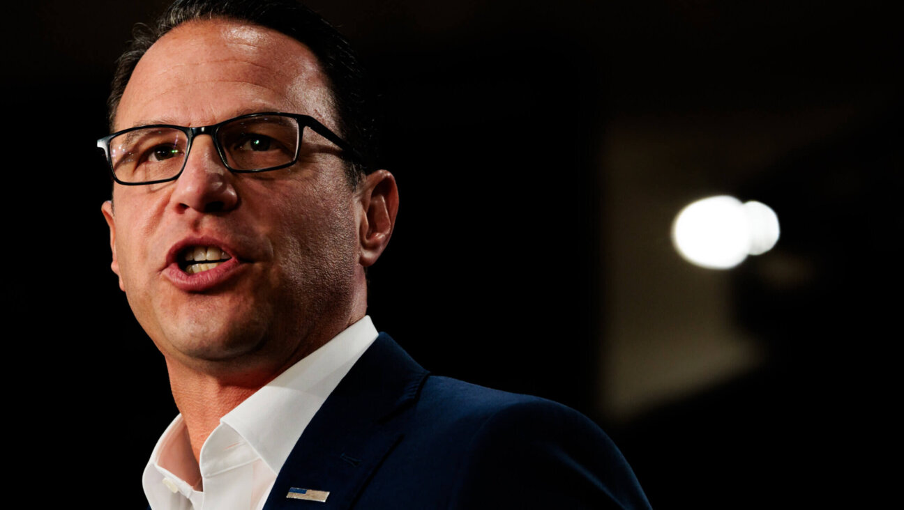 Pennsylvania Governor Josh Shapiro speaks during a campaign rally for Vice President Kamala Harris, July 29, Ambler, Pennsylvania. 